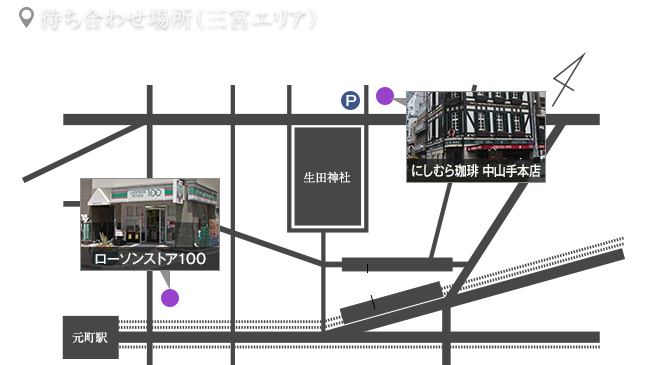 待ち合わせ場所（神戸エリア）